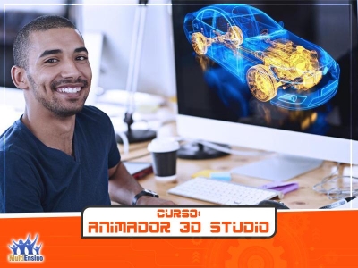 Curso Animador 3D Studio - Veja detalhes: 