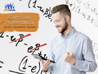 Curso de Matemática do Iniciante ao Avançado - Veja detalhes: